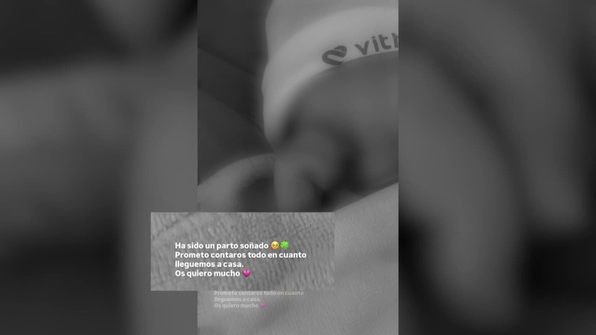 María Pombo y Pablo Castellanos dan la bienvenida al mundo a Mariana, su tercera hija