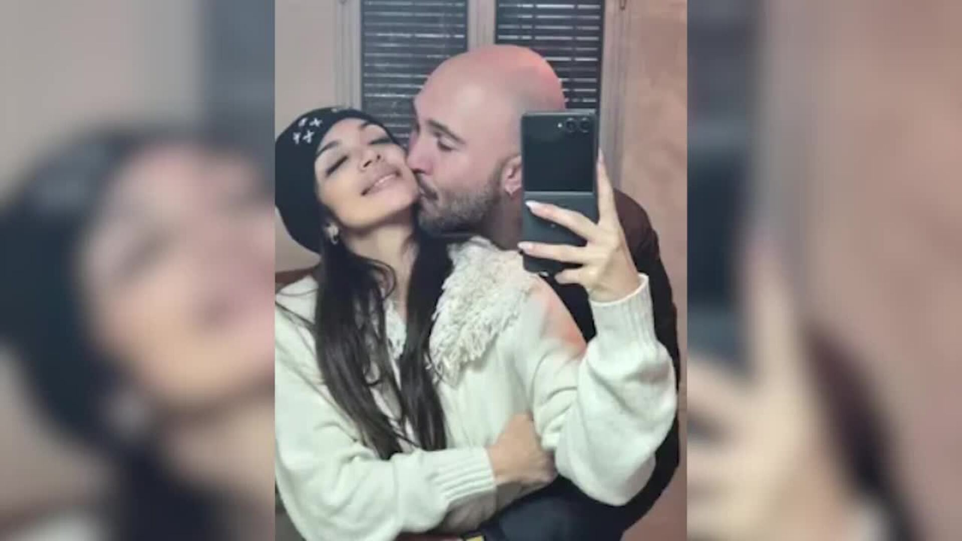 Kiko Rivera y Lola García, inseparables, llegan a Sevilla para pasar sus primeros Reyes juntos