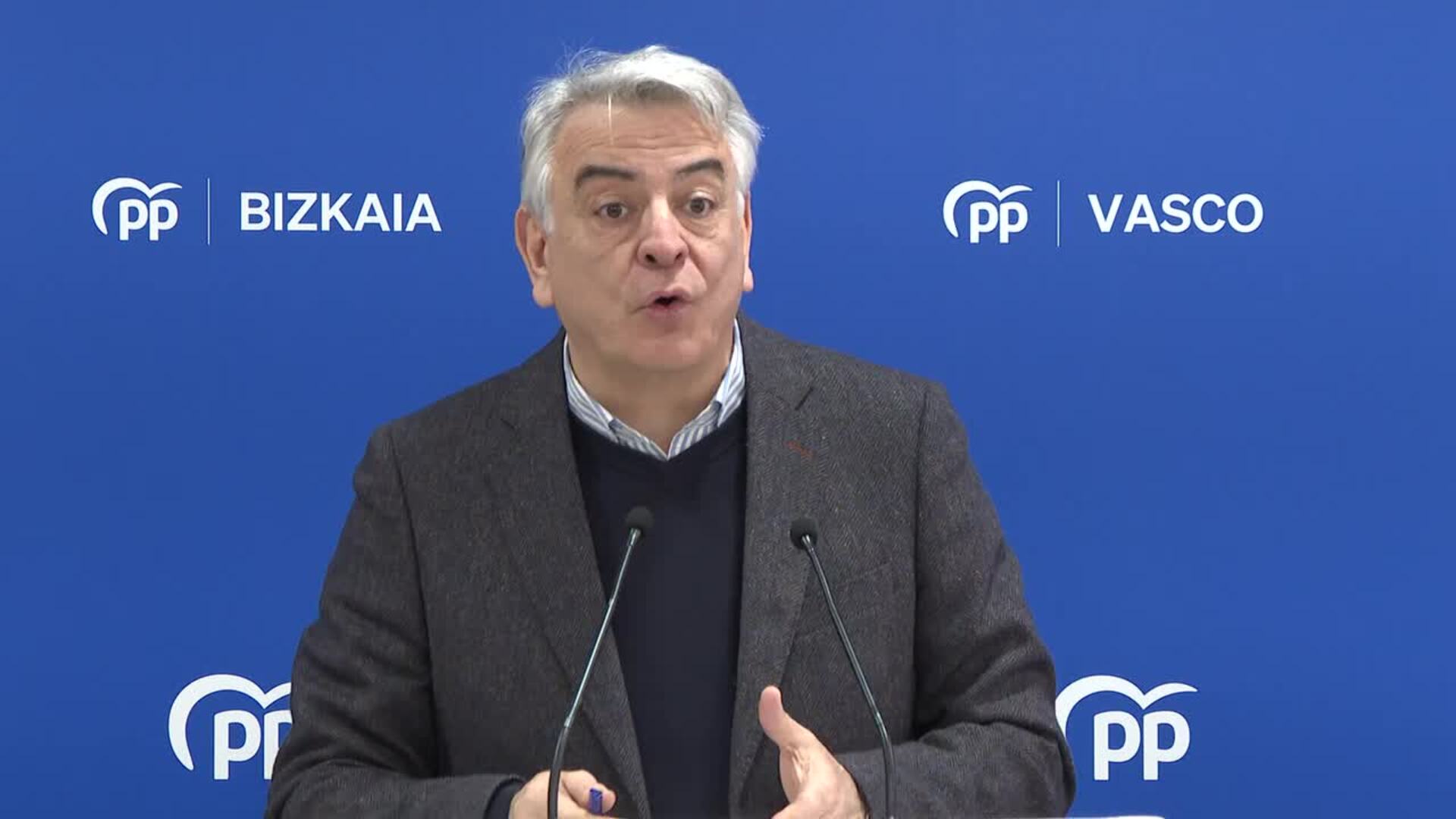 PP vasco ve que su distancia con PNV "es mayor" al perder centralidad por "acercarse a Bildu"