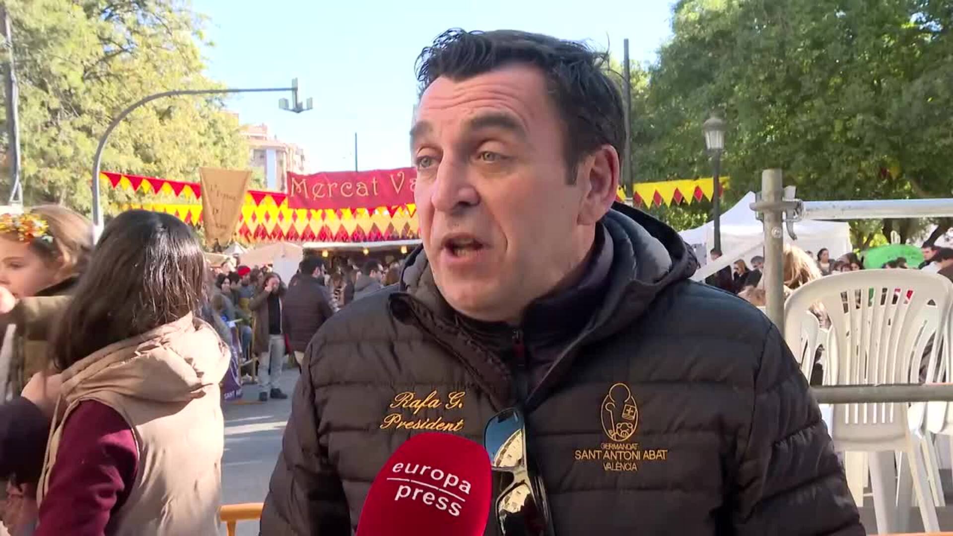 Actividades y productos de alimentación en Valencia por San Antonio Abad