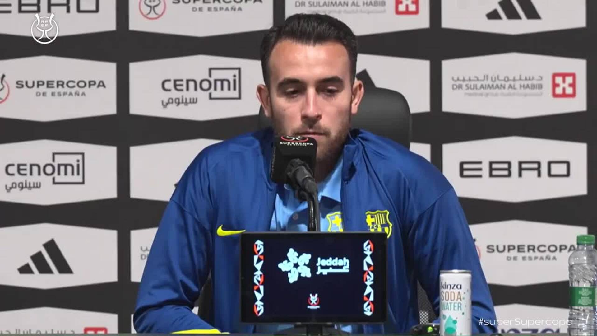 Eric García: "Perder el último Clásico nos dolió"