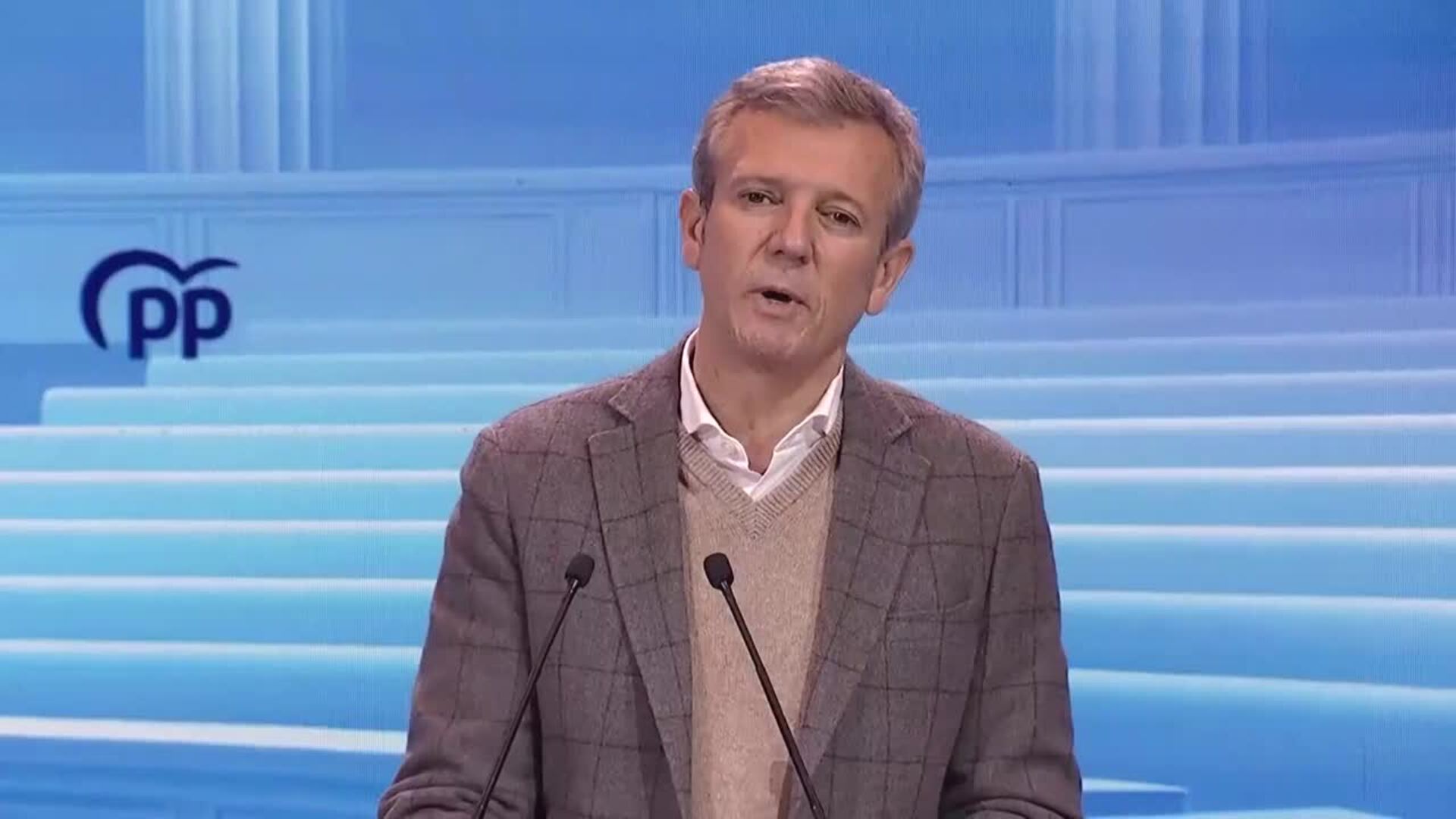 Rueda avanza que "el autonomismo" estará frente a un Sánchez que "se deja chantajear vilmente"