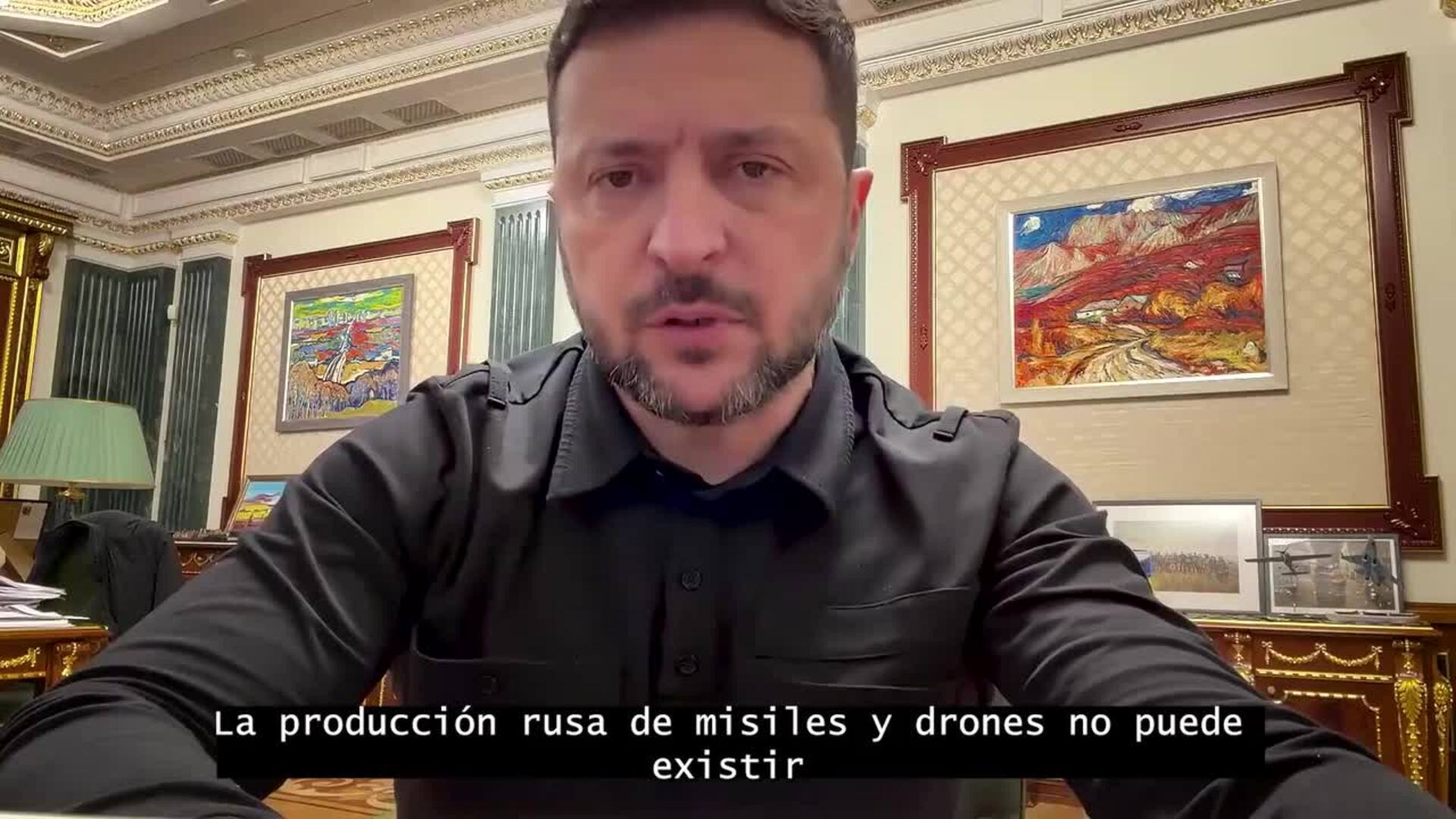 Zelenski pide a sus socios una mayor presión sobre Rusia: "Bloquear suministros es clave"