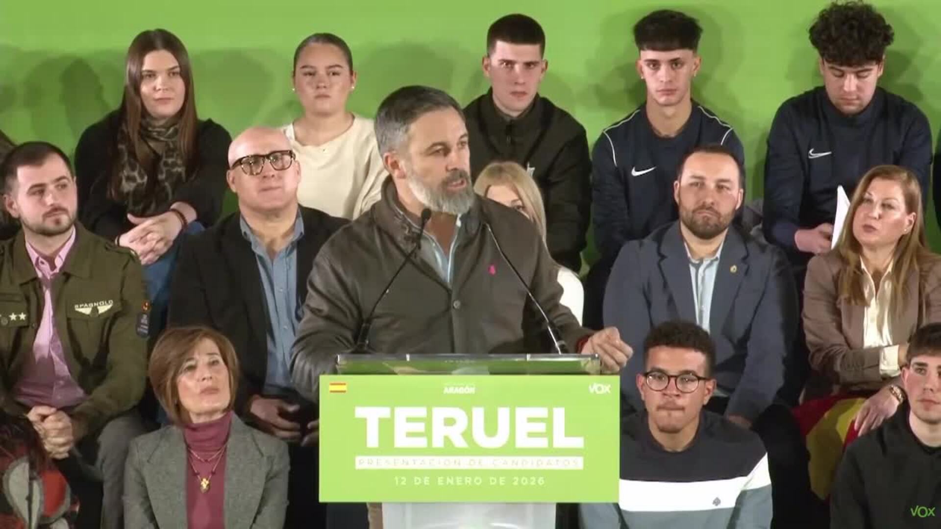 Abascal dice que Azcón "ha cometido un error" adelantando las elecciones