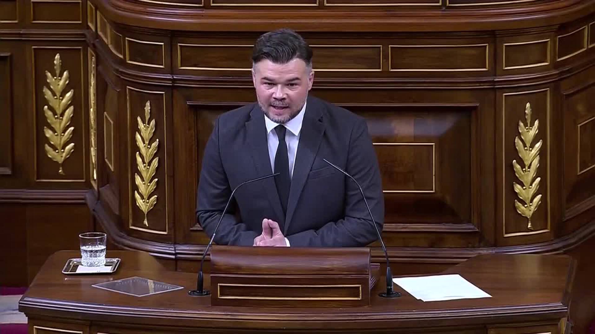 Rufián pide a Albares calificar de "secuestro" la detención de Nicolás Maduro