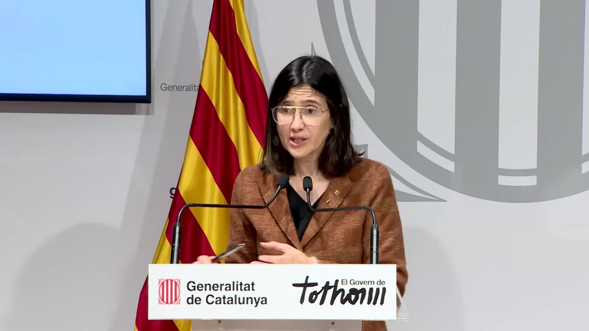 Parlon asegura que el temporal "va a la baja", pero mantiene restricciones en Empordà (Girona)