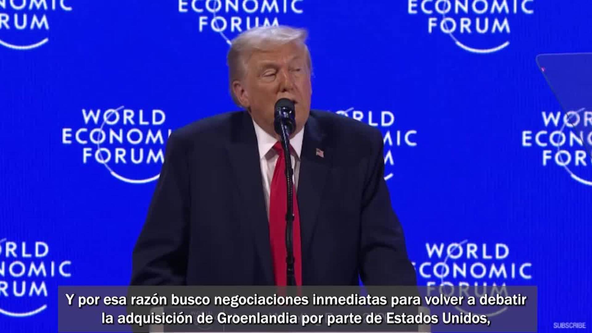 Trump afirma que EEUU es "el único capaz de proteger Groenlandia" y pide negociaciones