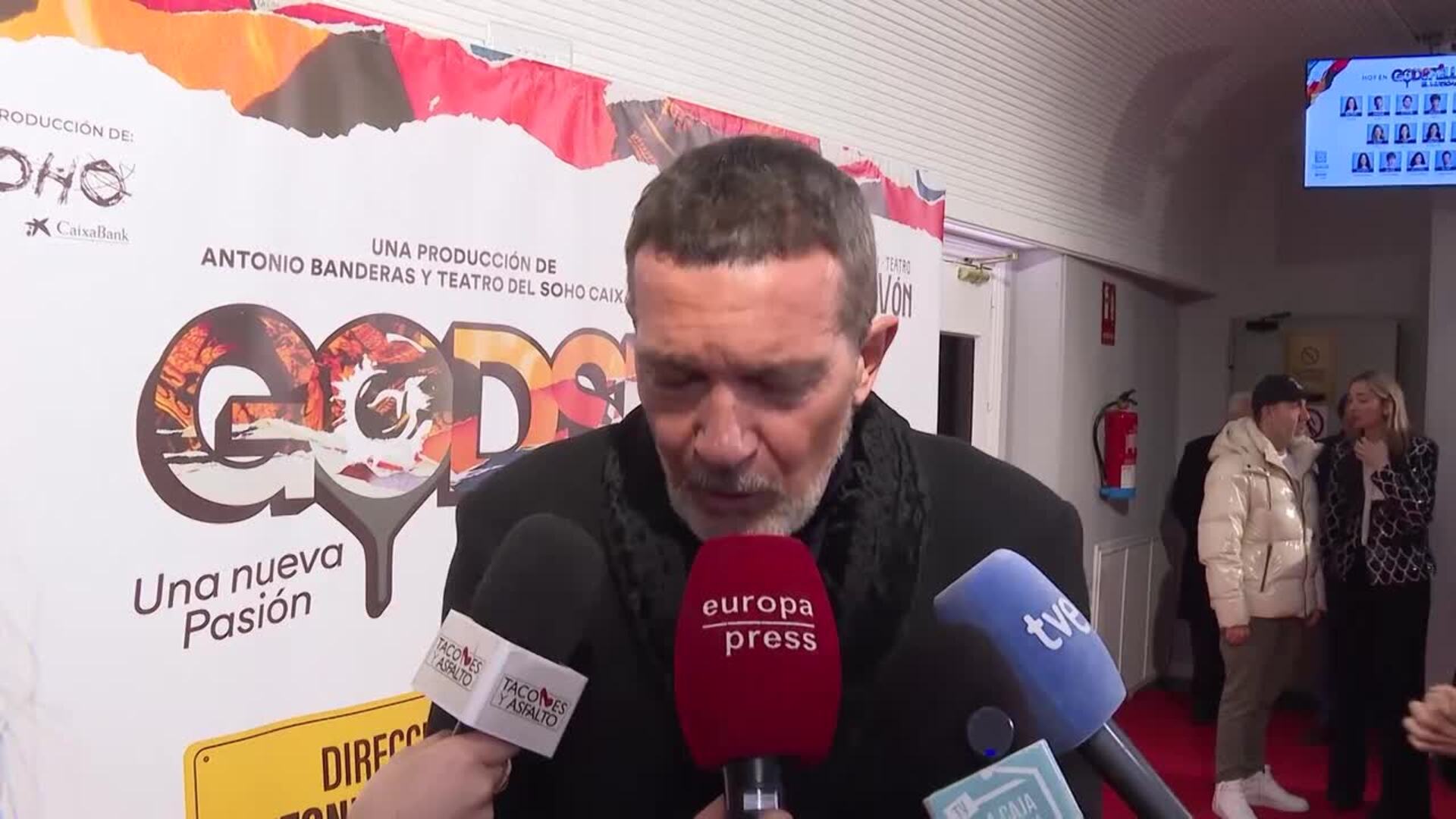 Antonio Banderas se pronuncia sobre sus inicios y el accidente ferroviario de Adamuz