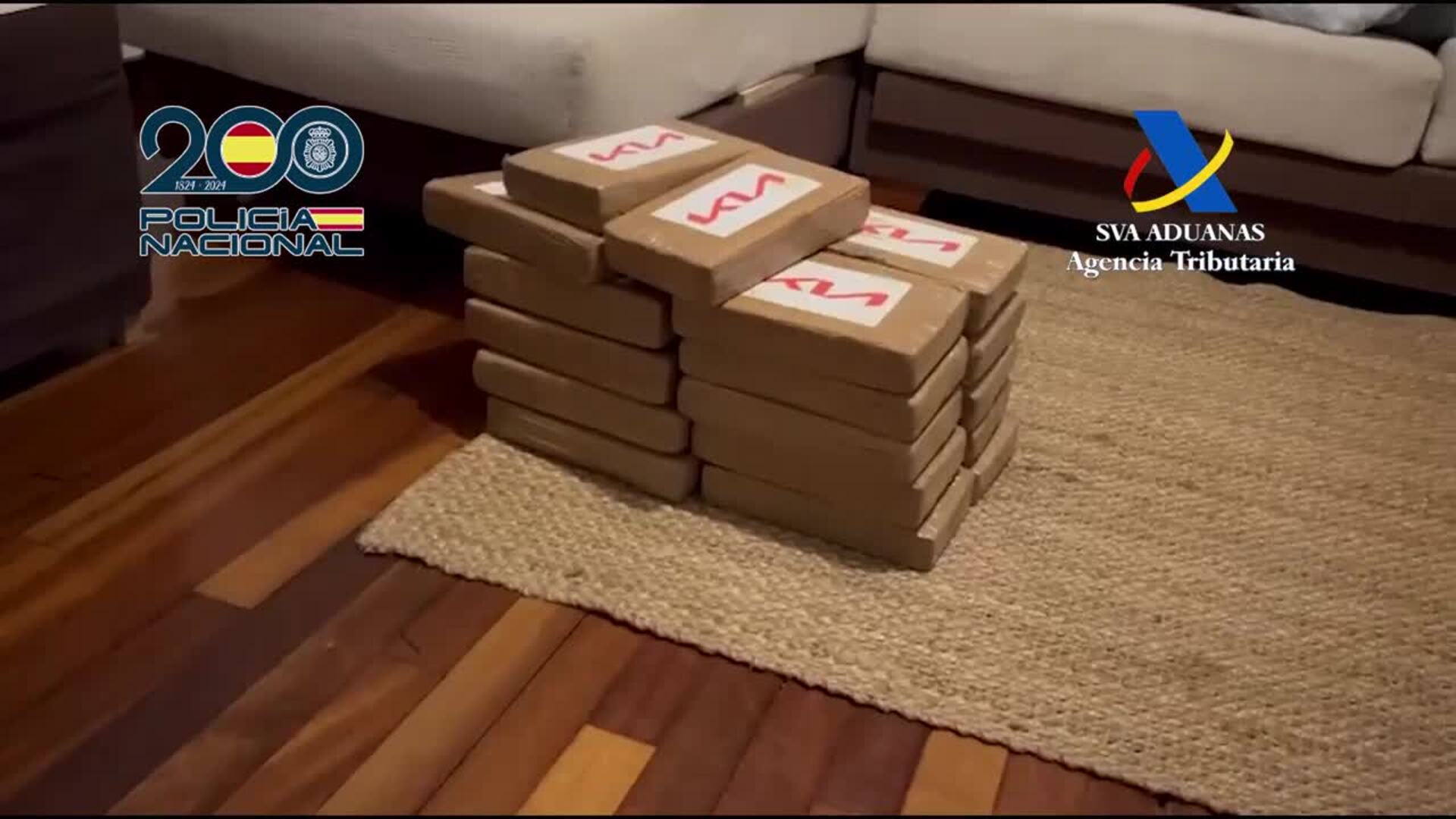 Ascienden a 8 los detenidos por la partida de 200 kilos de cocaína recibida en el puerto de Vigo