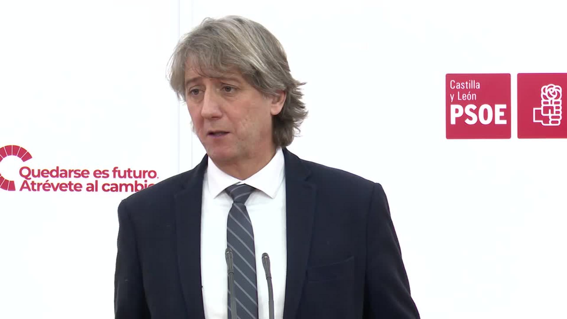 Martínez espera una campaña "limpia" y pide un cara a cara con Mañueco en la tele pública