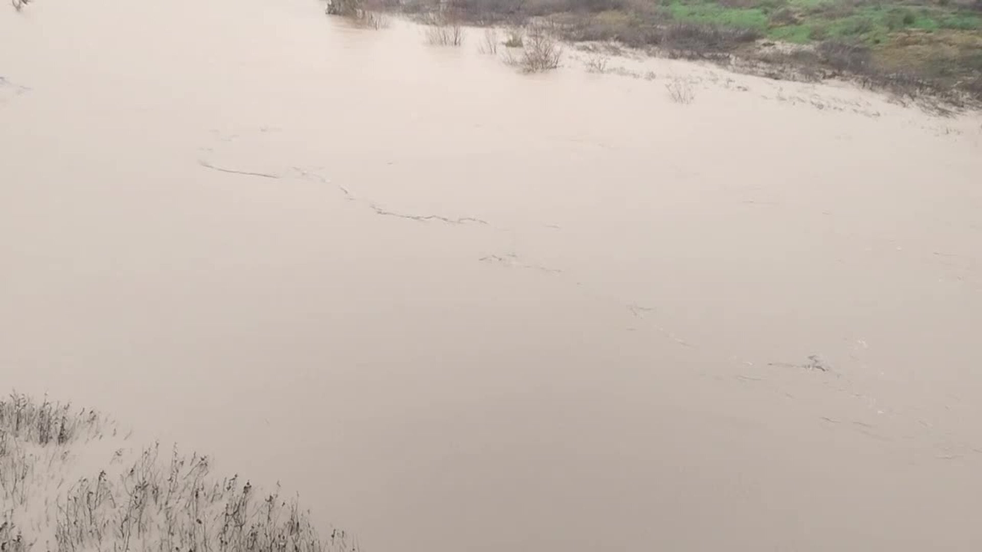 Situación de preemergencia en Lora del Río por la crecida del Guadalquivir