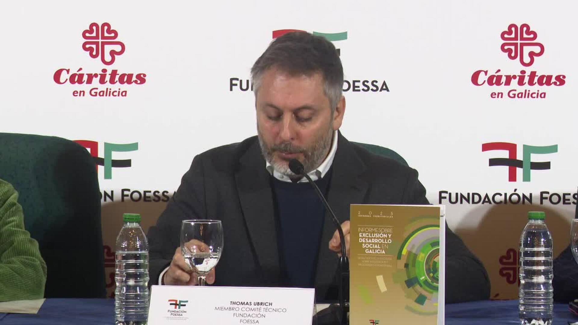 Cáritas sitúa a la vivienda como "cuello de botella" de la exclusión en Galicia