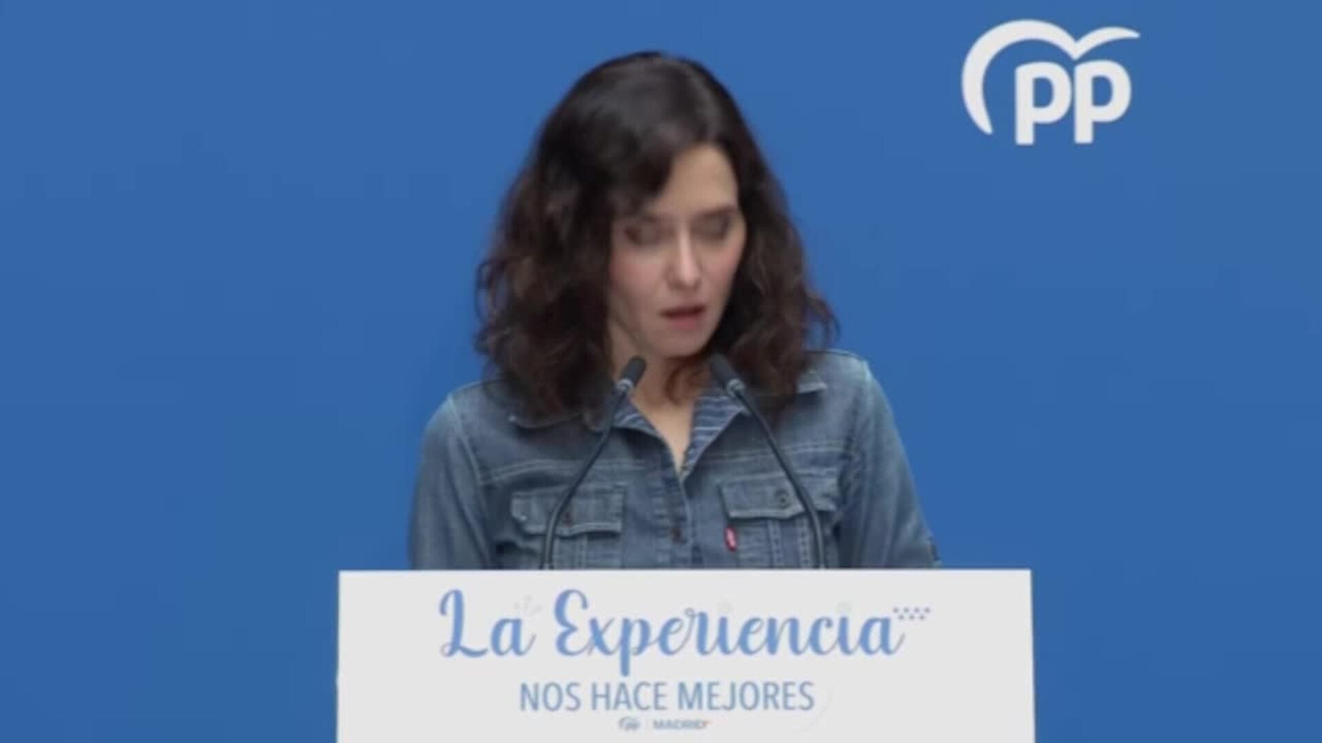 Ayuso se pregunta si el PSOE tendrá "la caradura" de atribuirse la liberación de presos