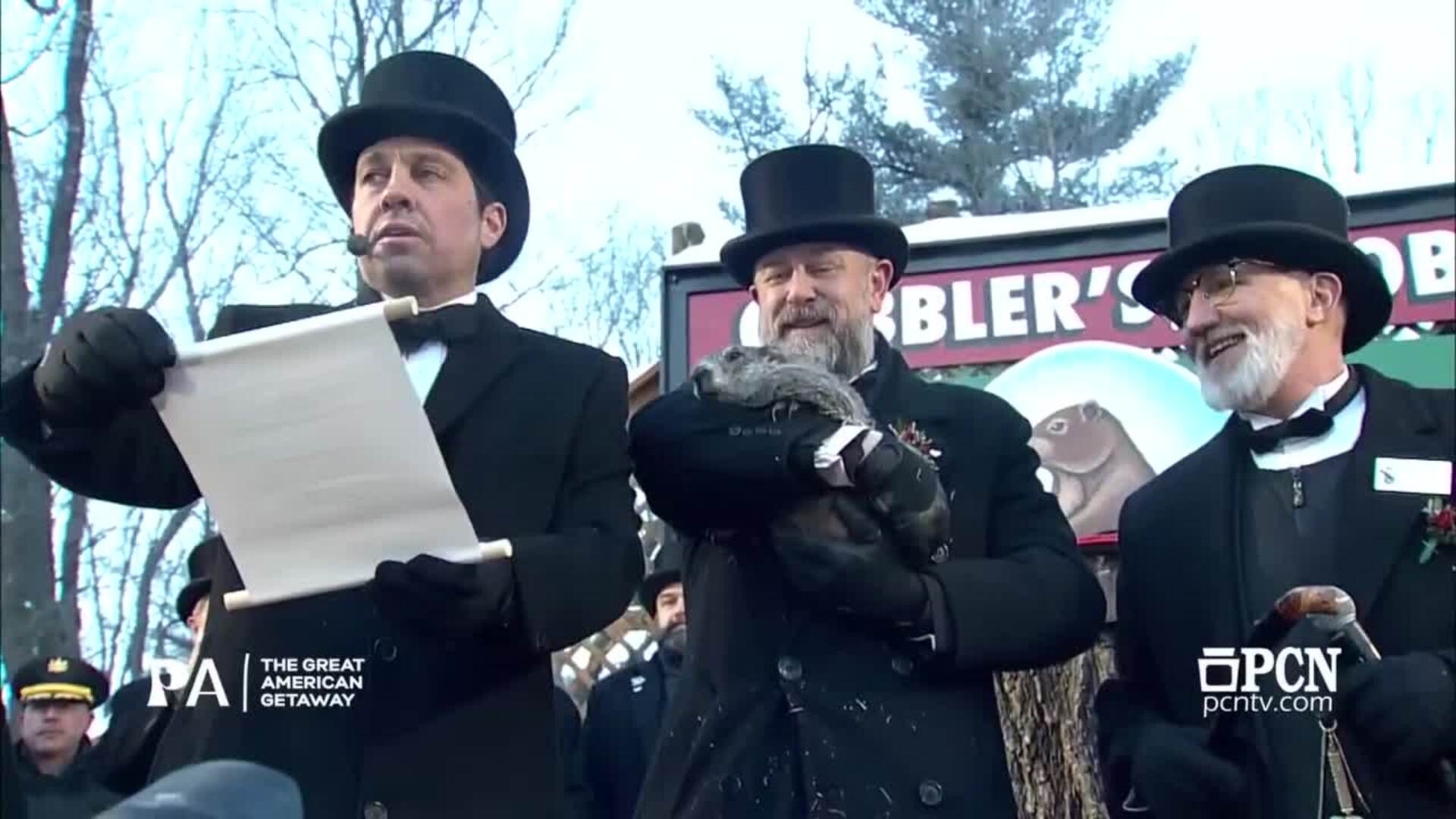 La marmota Phil pronostica seis semanas más de invierno