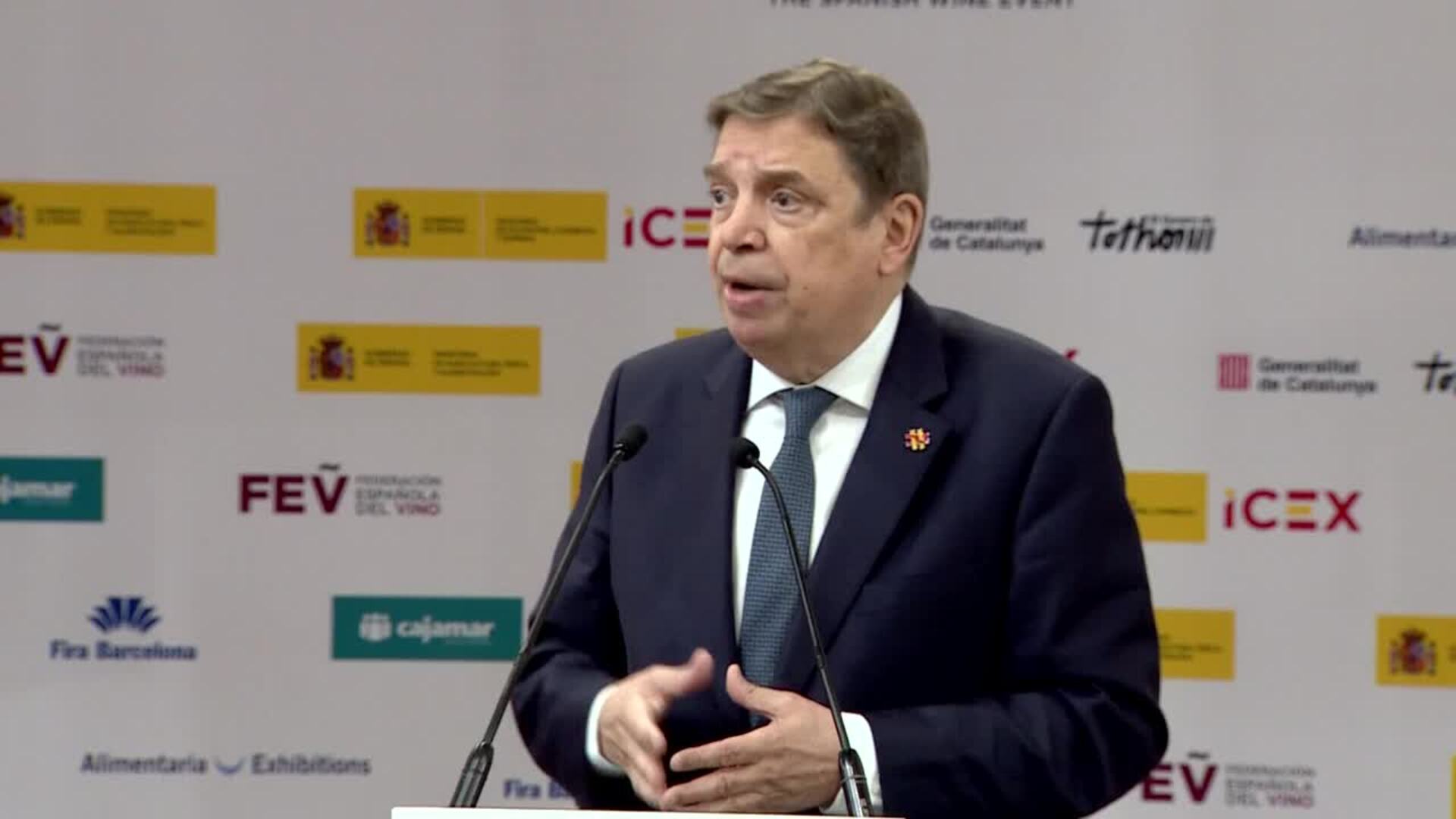 Planas anuncia una campaña para impulsar al vino español en India, Mercosur e Indonesia