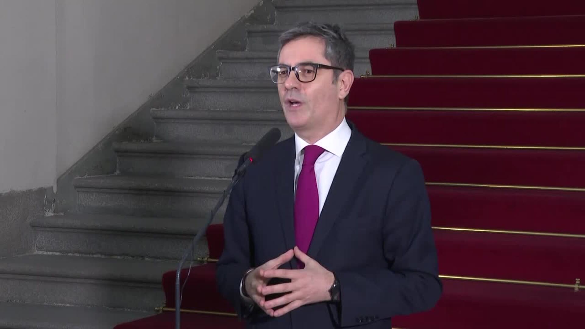 Bolaños tacha de "discurso político" la reclamación de Perelló para más jueces