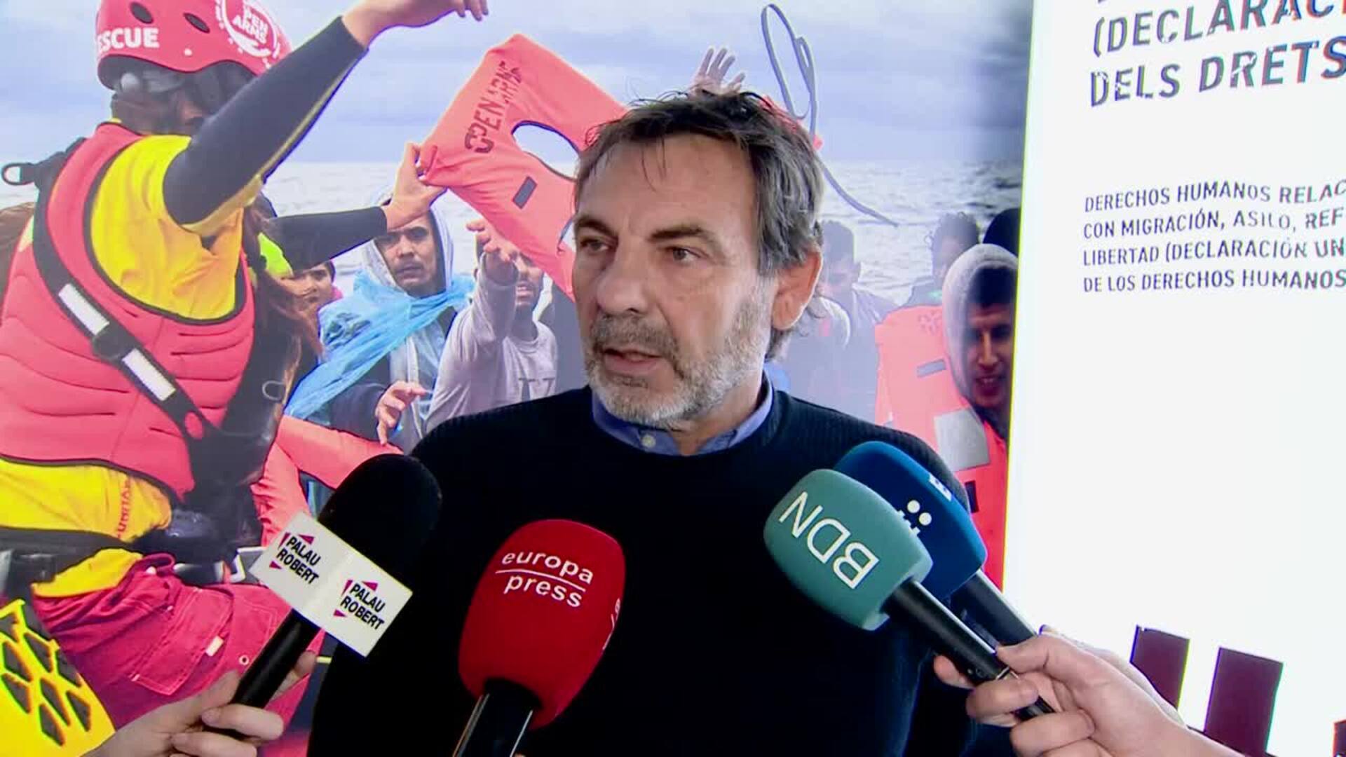 Camps (Open Arms) celebra regularizar a migrantes para dejar de tener medio millón de esclavos