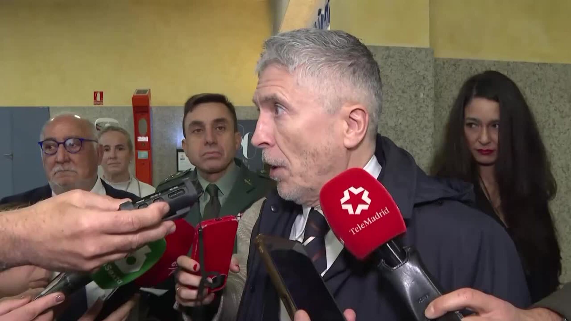 Marlaska avisa de que la situación "es muy difícil" tras "bastantes" días con lluvias