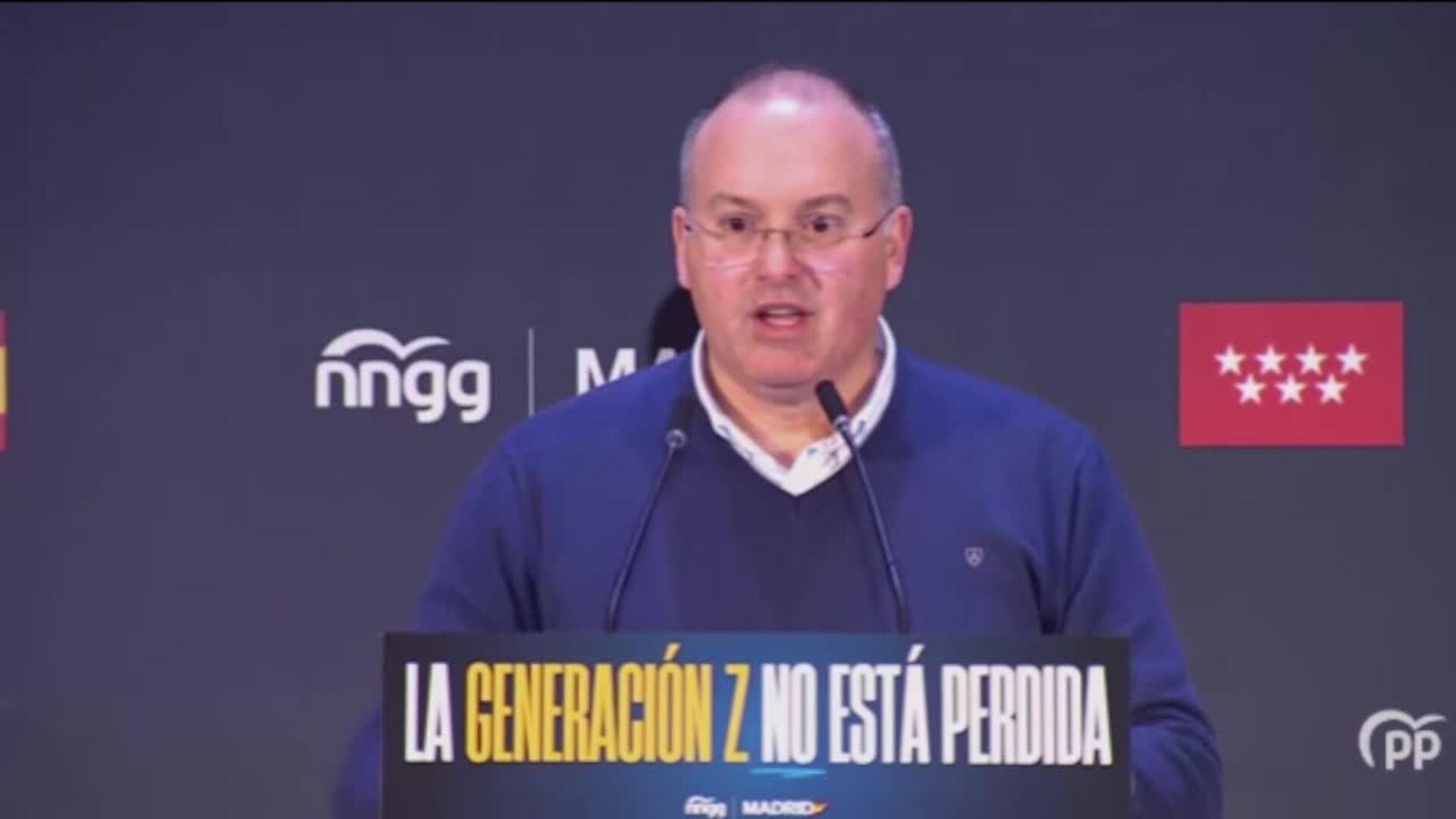 PP insta a "huir" del "populismo" de Vox y augura que el voto joven a la izquierda se "hundirá"