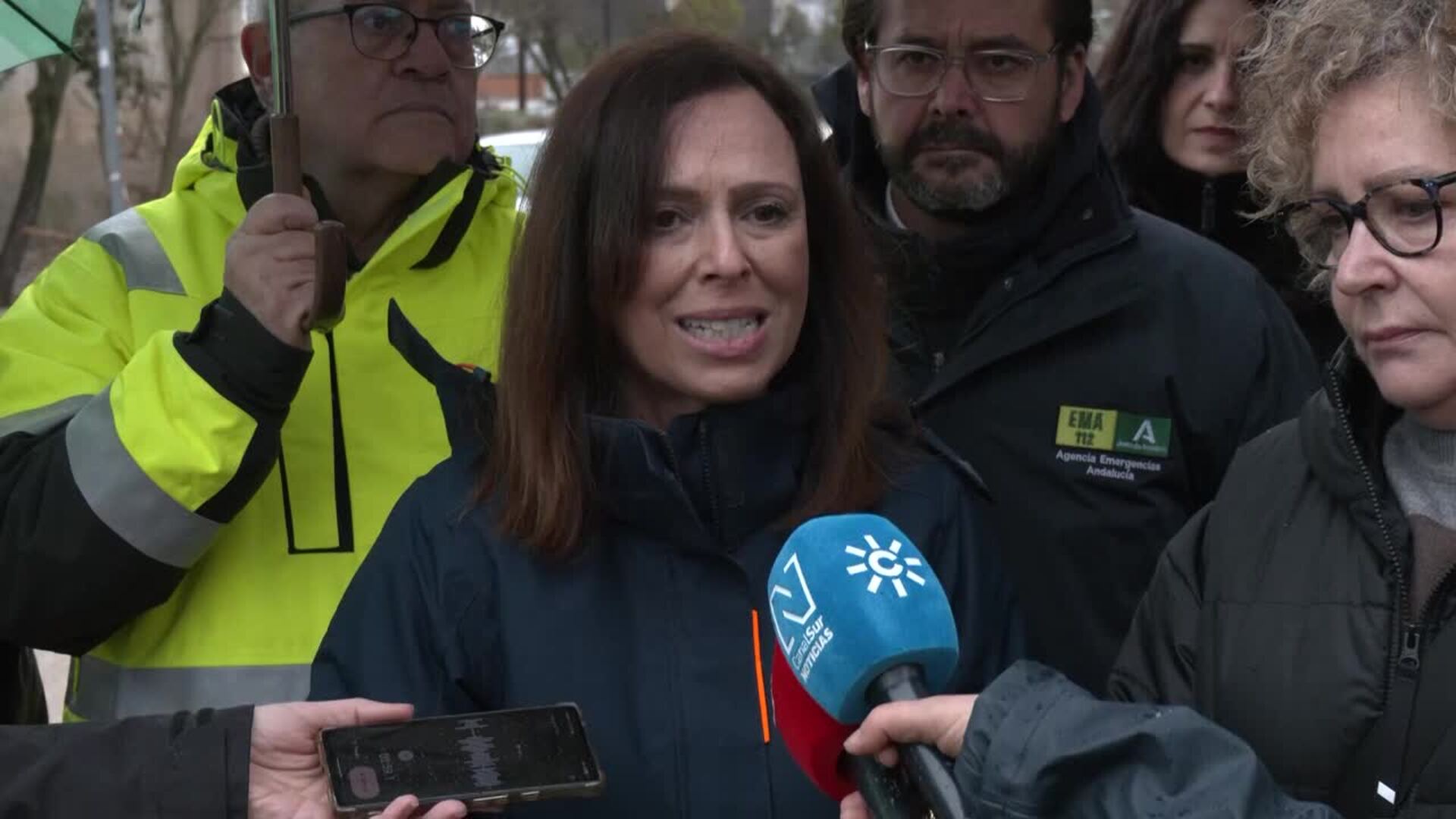 La Junta de Andalucía atiende 350 incidencias graves causadas en las carreteras autonómicas