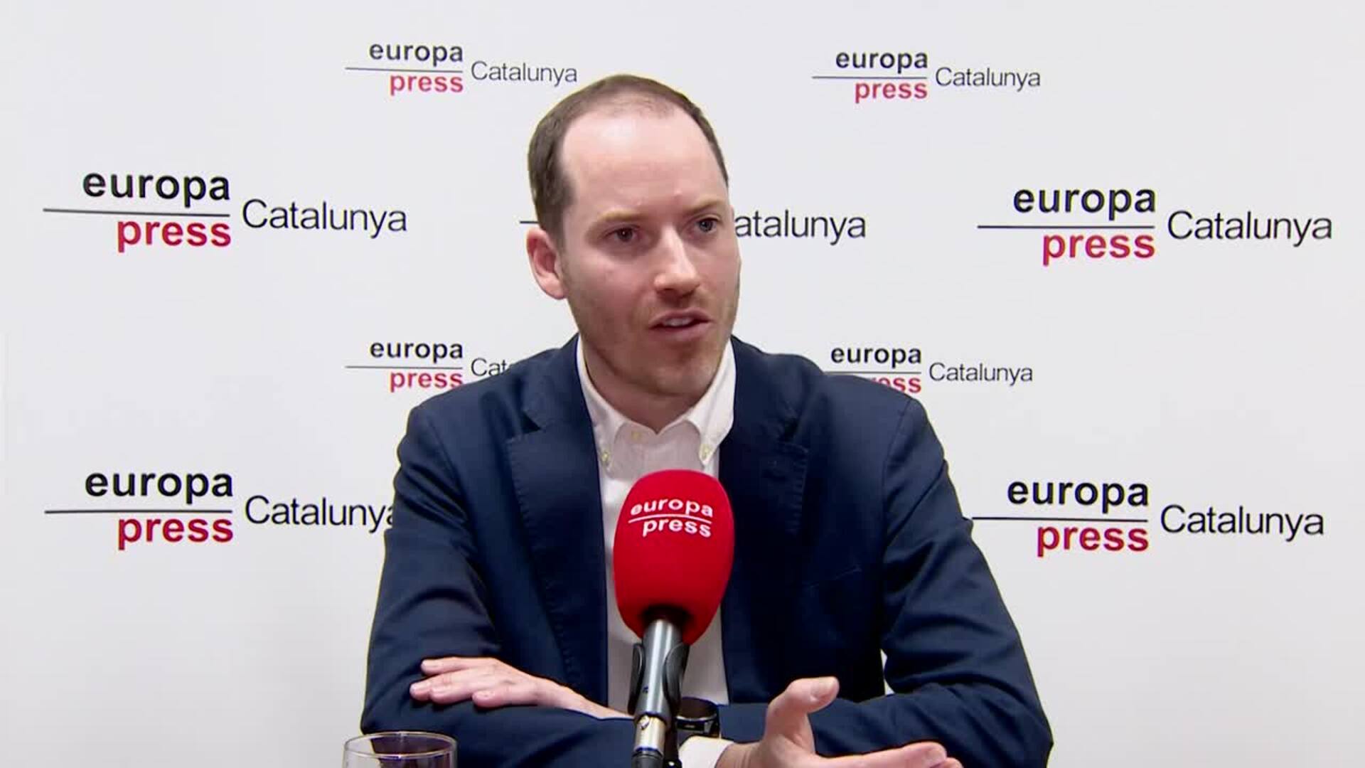 Juan Fernández: "El PP quiere aplicar en Catalunya lo que hace Albiol" en Badalona (Barcelona)