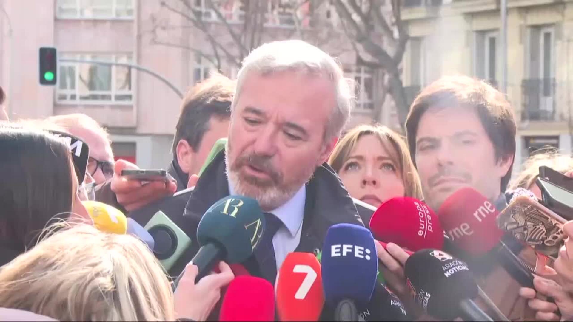 Azcón admite que le perjudició la "nacionalización" de la campaña