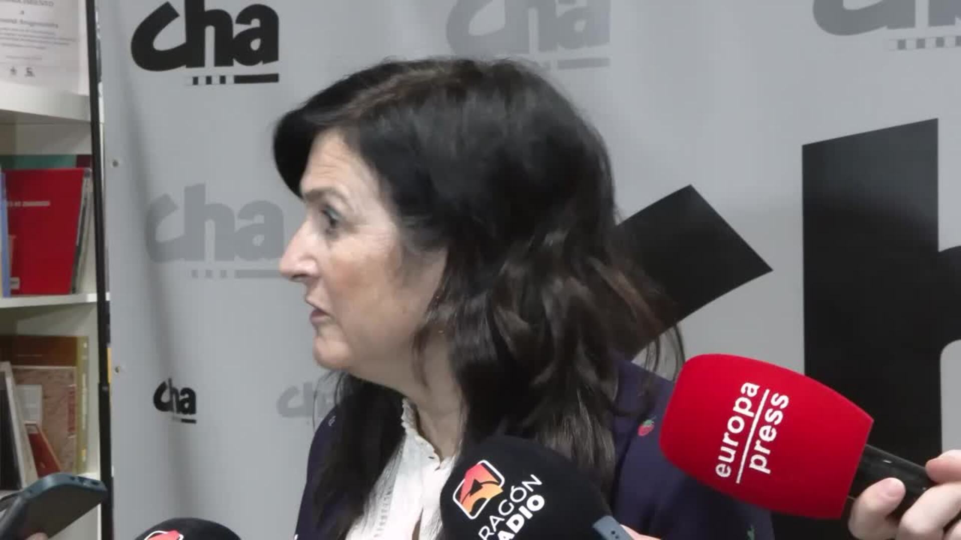 CHA cierra la puerta a abstenerse para que gobierne Azcón sin Vox: "Rotundamente no"
