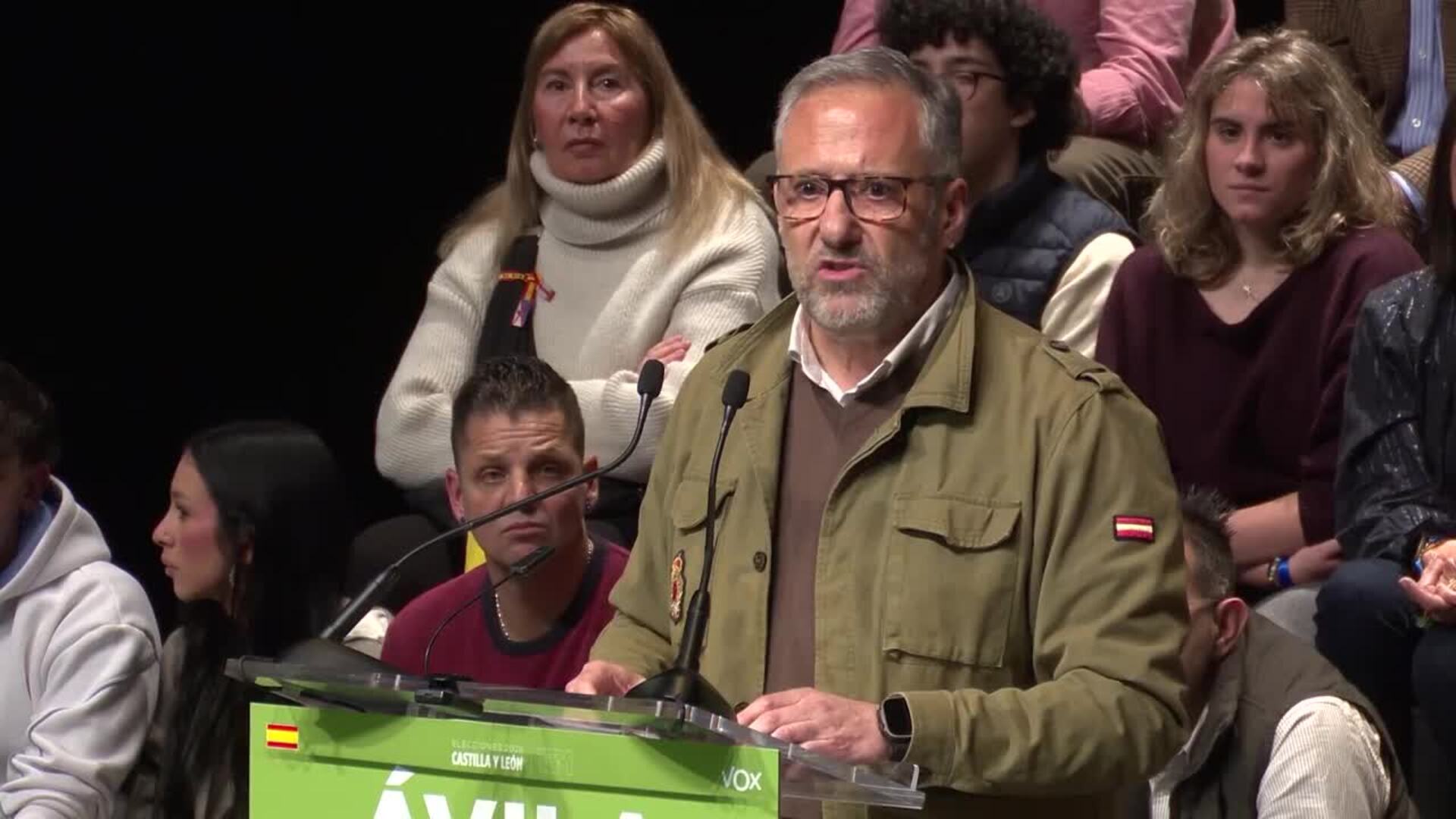 Vox presenta a su candidato en Castilla y León, Carlos Pollán: "Los resultados son evidentes"
