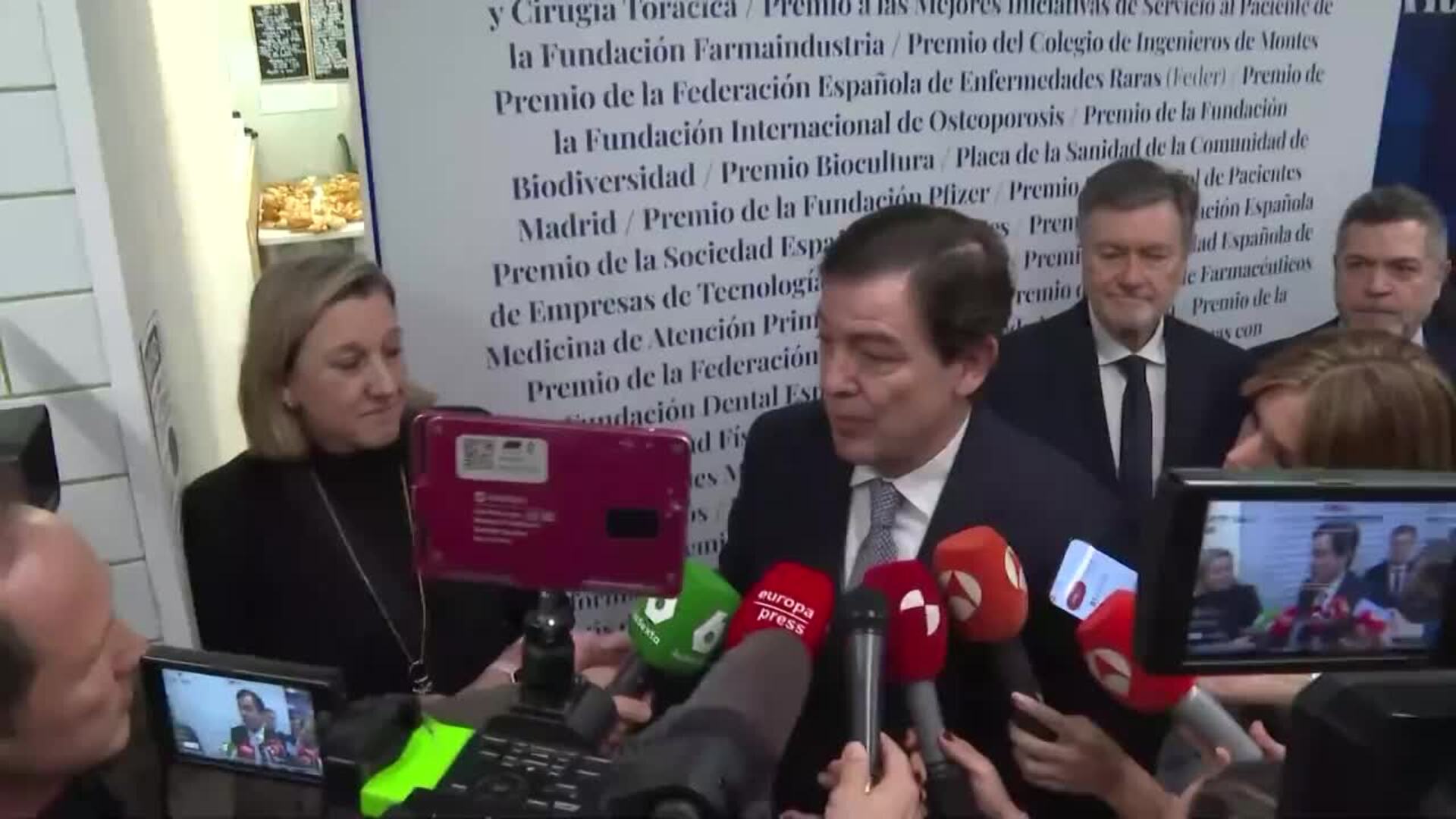 Mañueco fija las líneas rojas en una negociación con Vox: "Los principios y valores del PP"