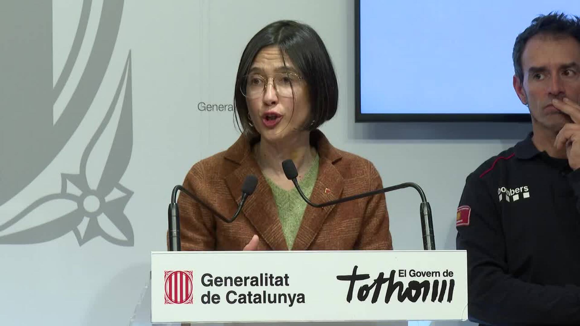 Parlon afirma que el episodio de viento va "a la baja" y defiende las medidas adoptadas