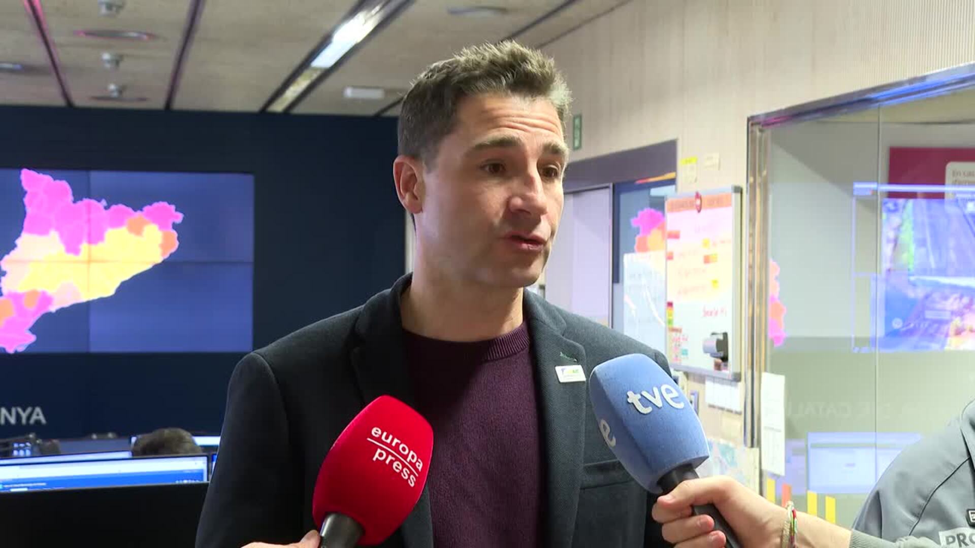 Alerta en Catalunya este sábado por vientos de más de 130 km/h y olas de más de cuatro metros