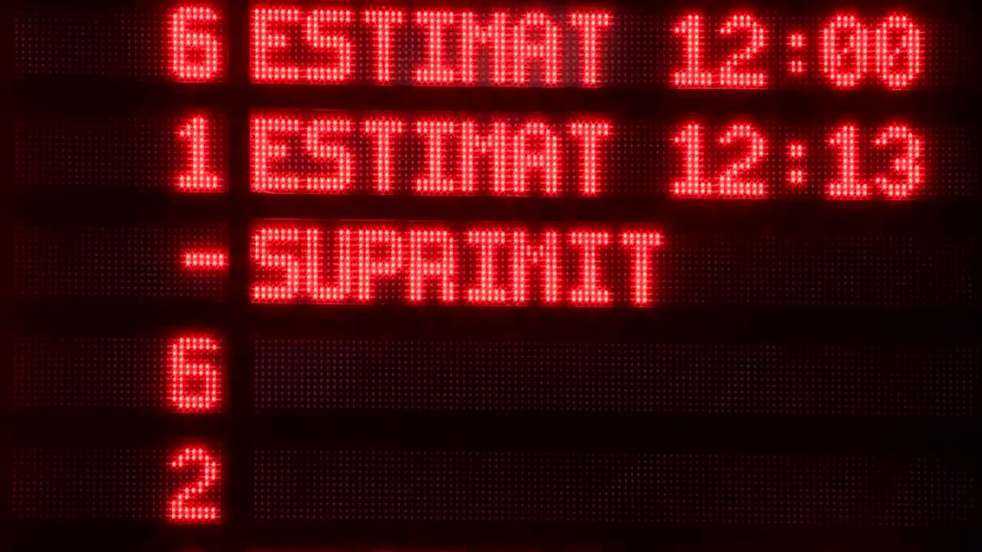 Interrumpidos los trenes entre Comunitat Valenciana y Catalunya de las 11 a las 16h por viento