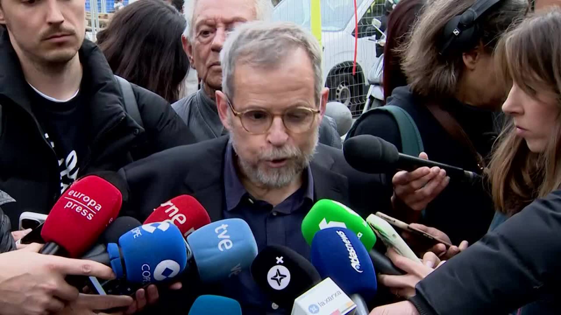 La Sagrada Familia de Barcelona coloca el brazo superior de la torre de Jesucristo