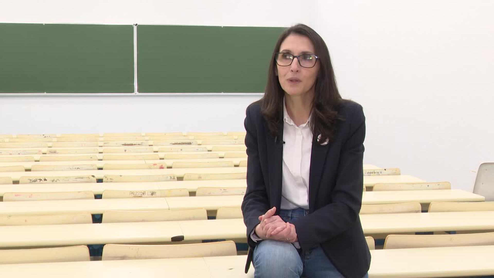 Rosa Crujeiras, candidata a rectora, apuesta por una USC "feminista y libre de violencia"