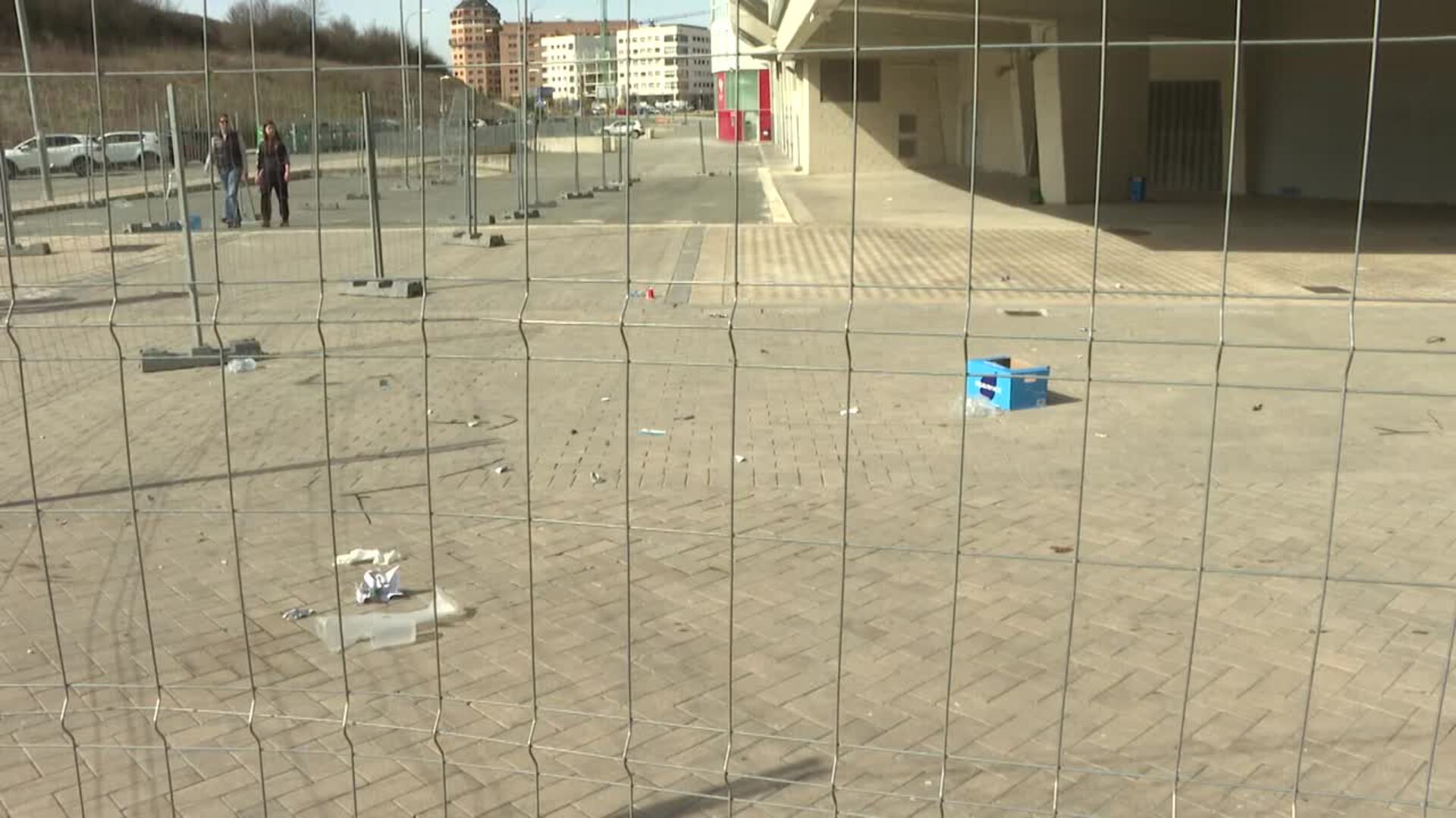 Dos detenidos y cuatro heridos en altercados en El Sadar tras el Osasuna-Real Madrid