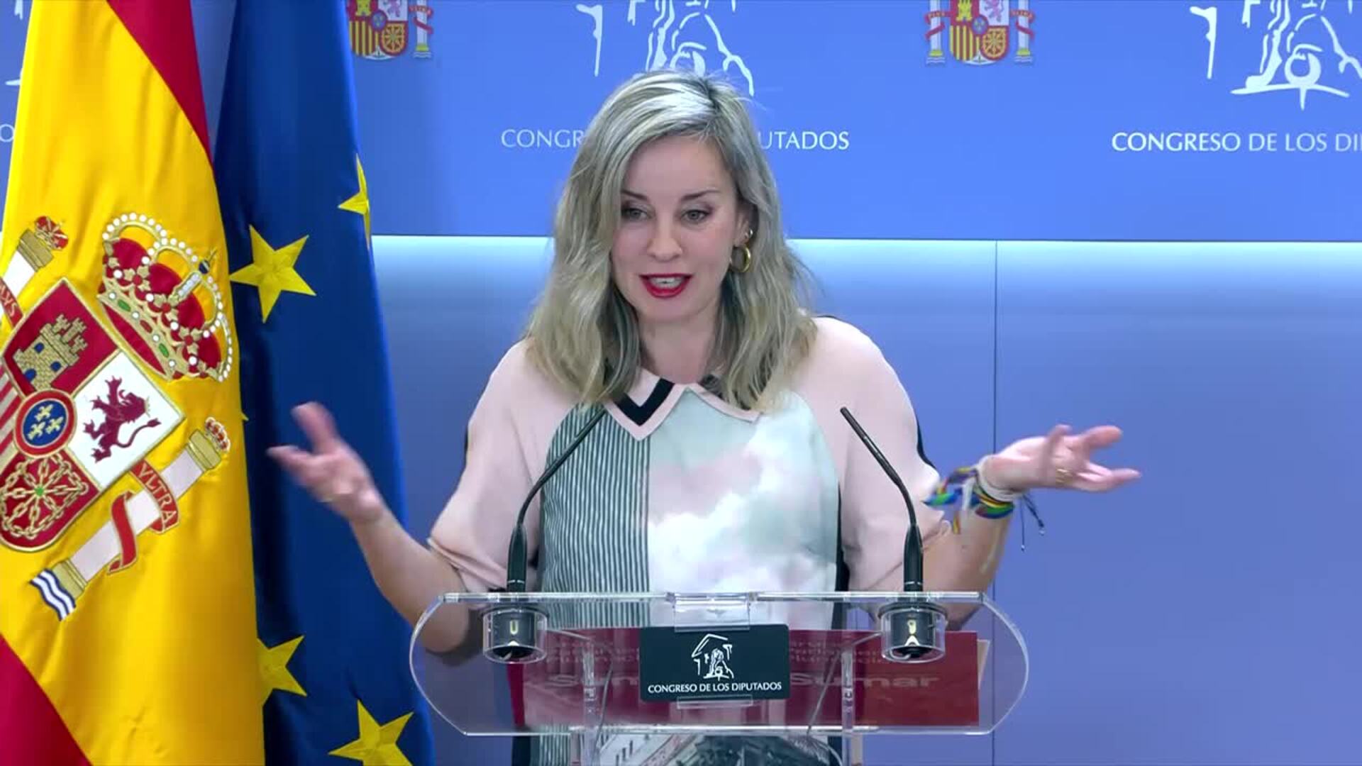 Barbero (Sumar): "Estoy mucho más interesada en hablar de vivienda que de seguridad"