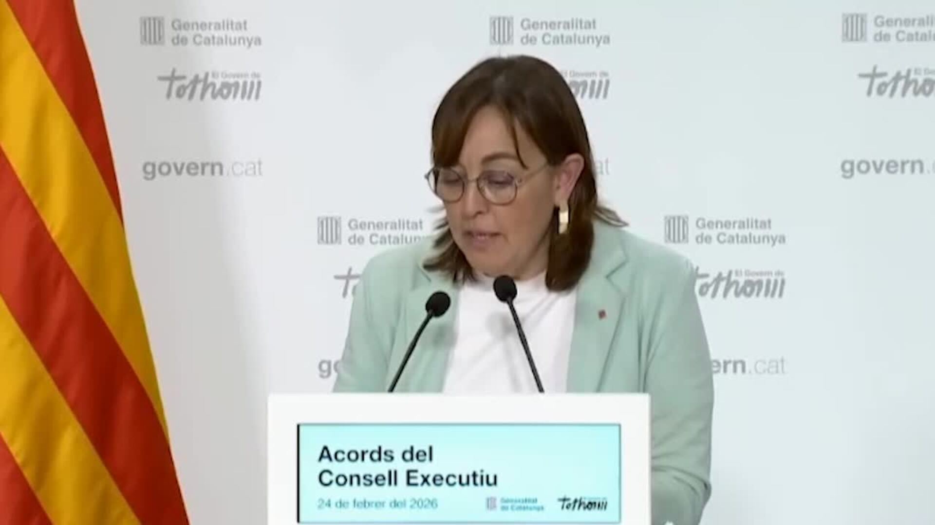 El Govern "no contempla otro escenario" que aprobar Presupuestos, a pesar de la posición de ERC