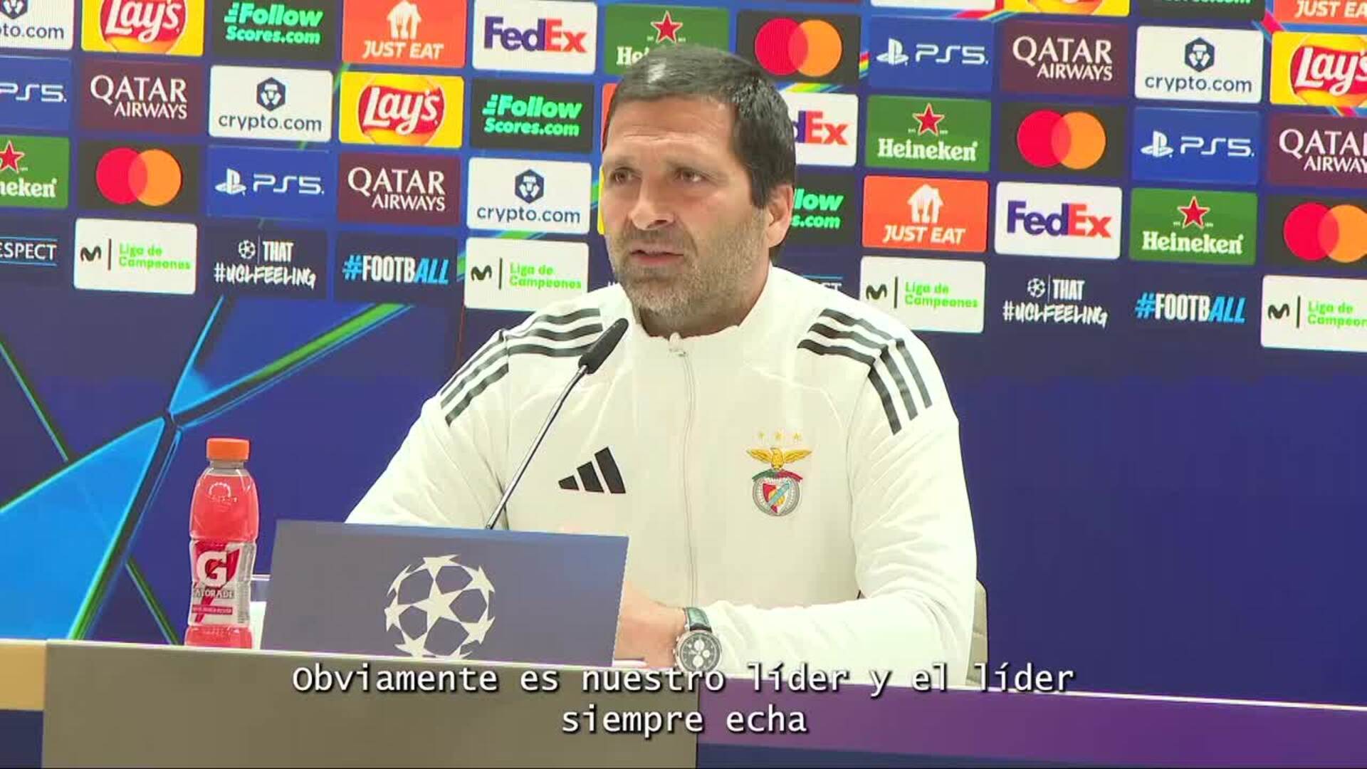 Joao Tralhao (Benfica): "No sé dónde estará Mourinho durante el partido"