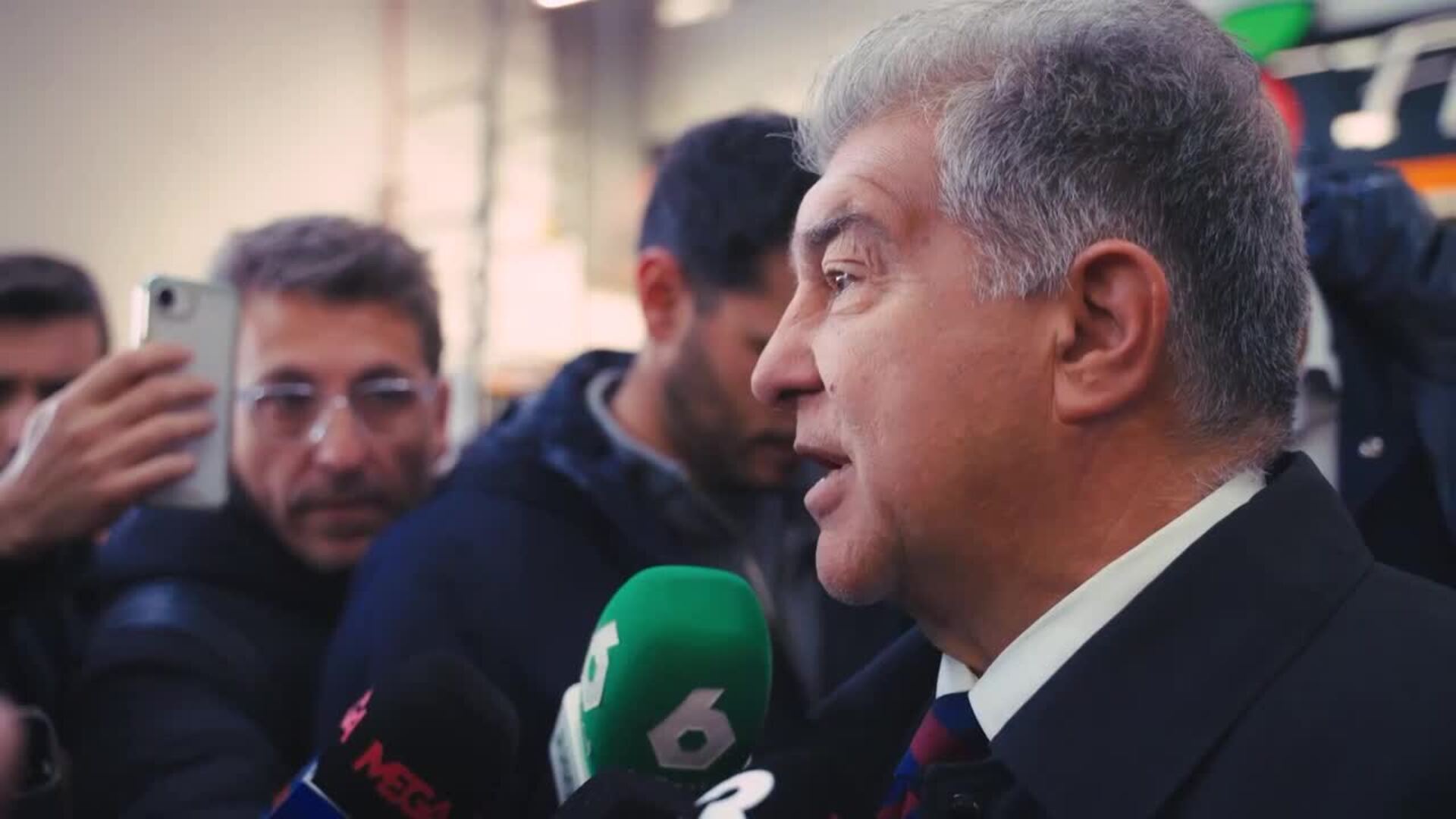 Laporta celebra que CTA reconozca el error ante Girona: "Al Barça nadie le devuelve ese punto"