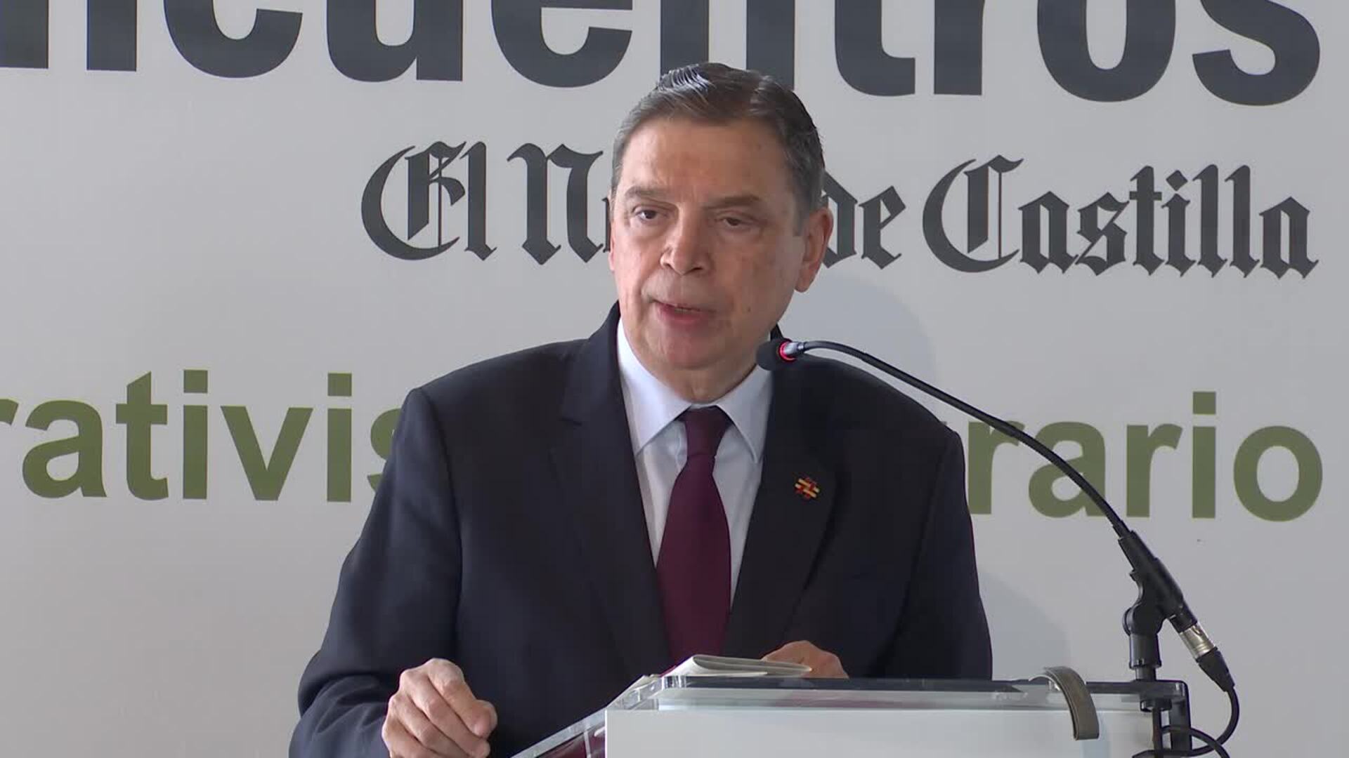 Planas destaca que se ha erradicado el brote de peste porcina sin explotaciones afectadas