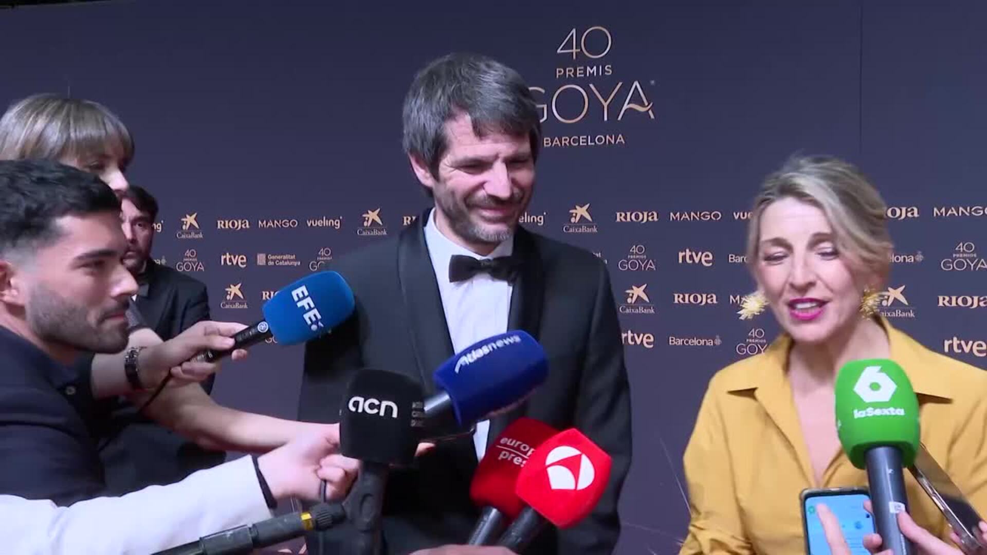 Urtasun agradece la acogida de Barcelona a los Goya "en un año extraordinario"