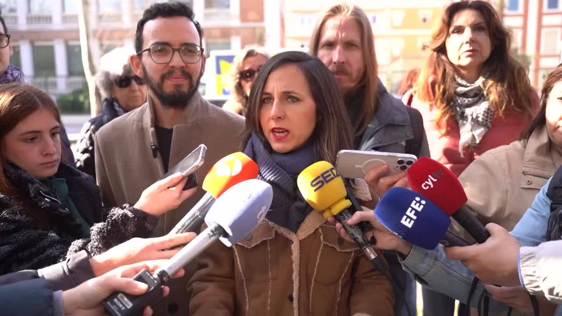 Belarra exige a Sánchez que aclare el papel de la base de Rota en la guerra de Irán