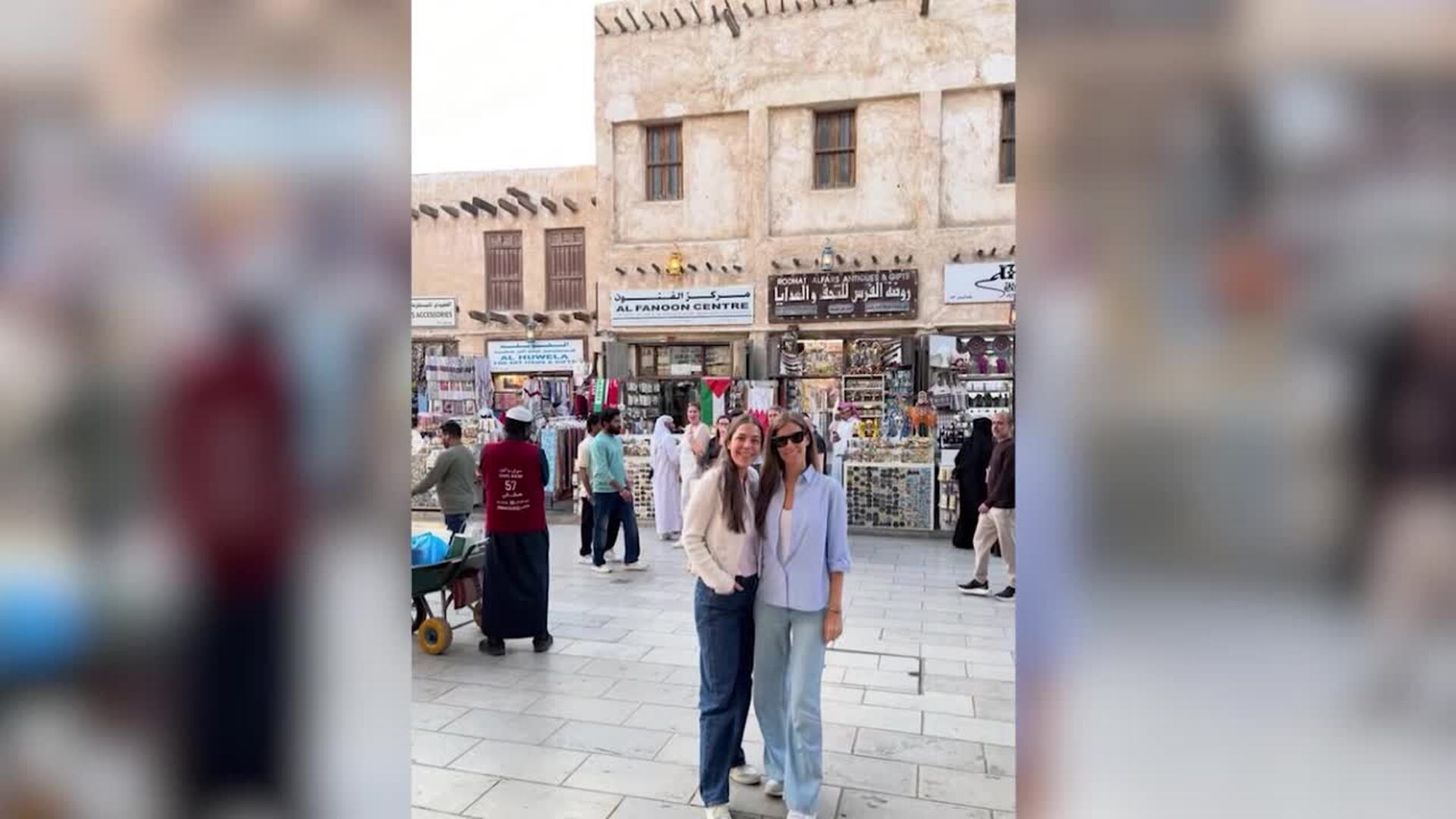 Ana Boyer, en Doha, confirma que tanto ella como su familia se encuentran bien