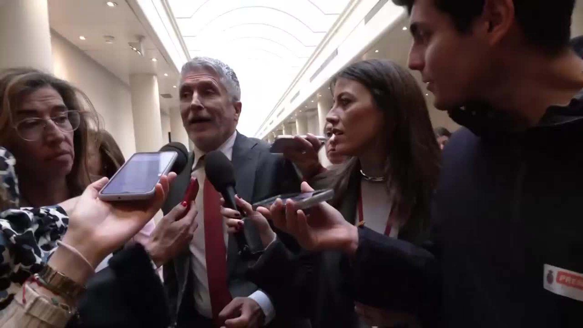 Marlaska, sobre el nombramiento de un nuevo DAO: "No tengo ninguna novedad"