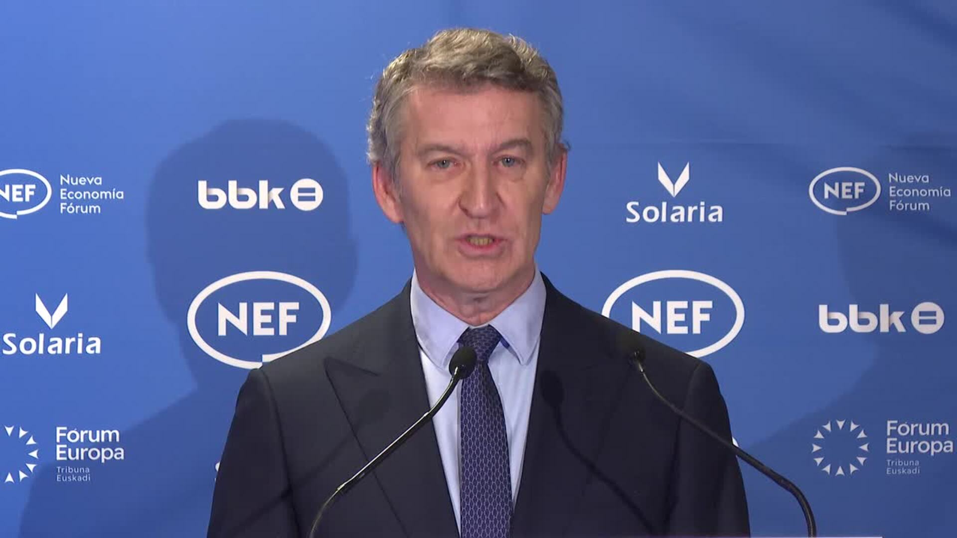 Feijóo pide preservar la relación con EEUU y acusa a Sánchez de ir "contra la seguridad"