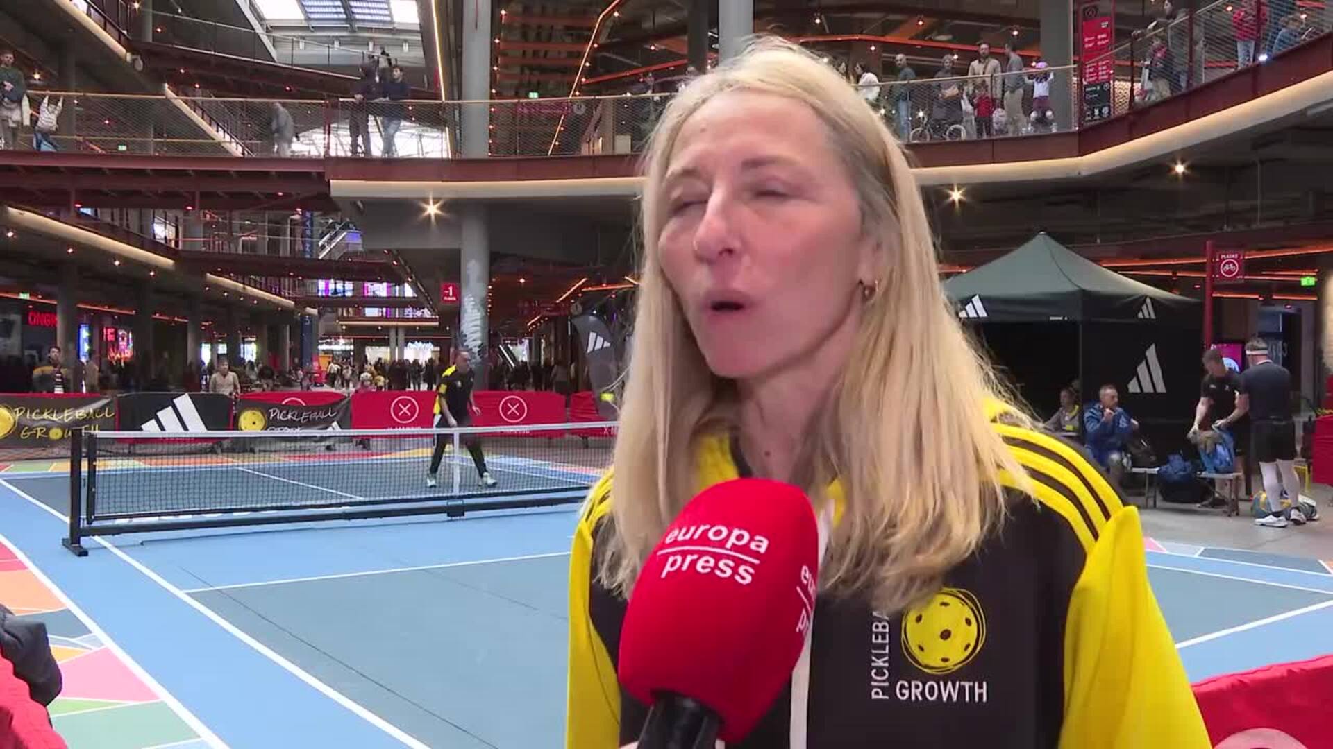 Presidenta del Club Pickleball Growth destaca el creciente interés por este deporte en España