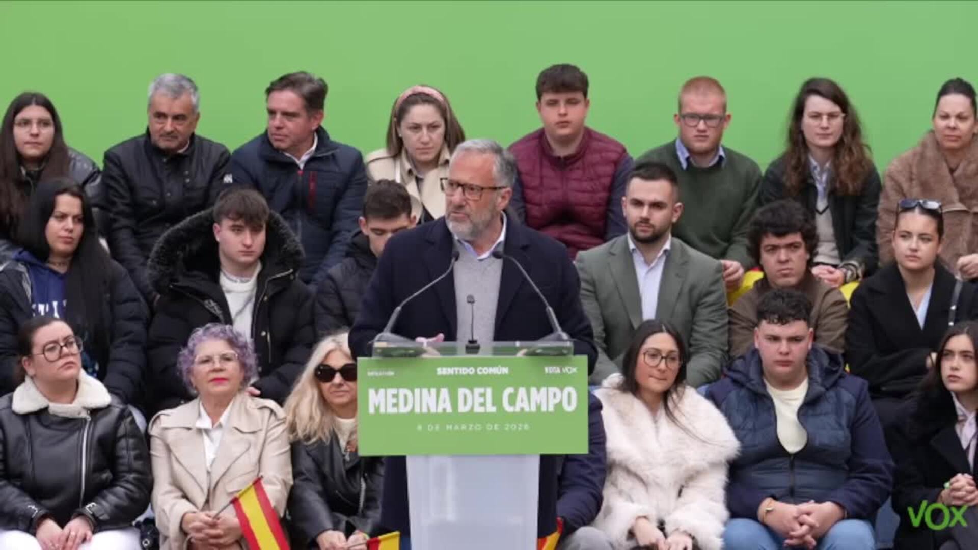 Pollán señala que "el punto verde" de Vox "devolverá" la seguridad a las mujeres