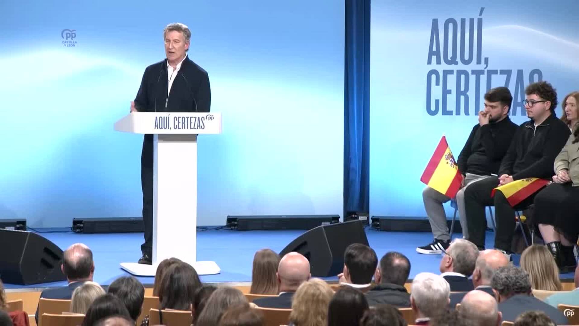 Feijóo ataca a Sánchez por recaudar más con Irán y no actuar