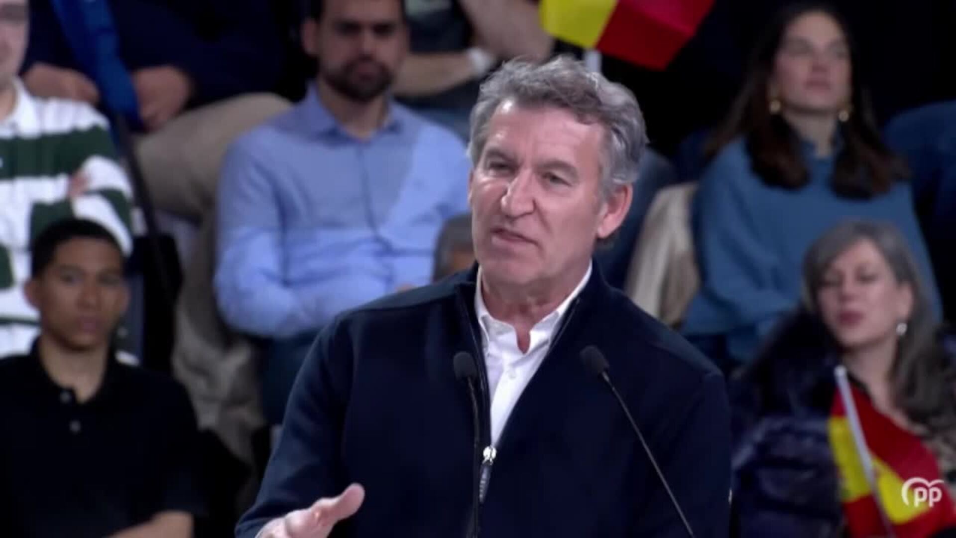 Feijóo reclama un Gobierno "libre" para Mañueco porque Vox quiere "bloquear"