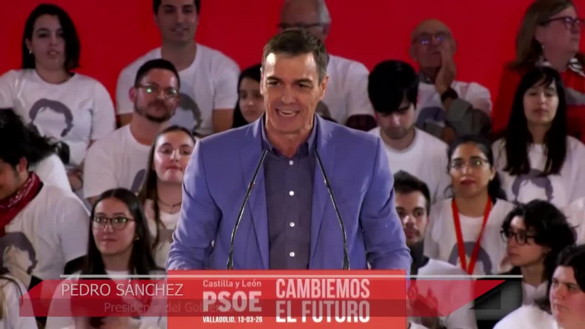 Los líderes nacionales acompañan a sus candidatos y piden el voto en Castilla y León